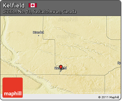 Physical 3D Map of Kelfield