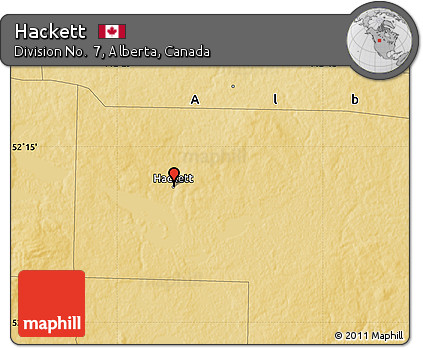 Physical Map of Hackett
