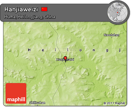 Physical Map of Hanjiaweizi