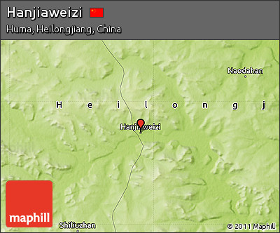 Physical Map of Hanjiaweizi