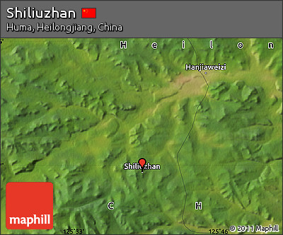 Satellite Map of Shiliuzhan