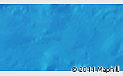 Physical 3D Map of the area around 52° 6' 54" N, 155° 28' 29" W
