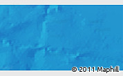 Shaded Relief 3D Map of the area around 52° 6' 54" N, 157° 10' 30" W