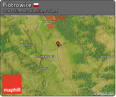 Satellite Map of Piotrowice