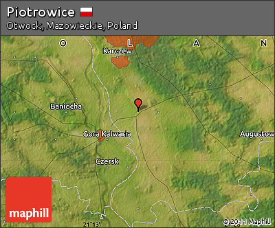 Satellite Map of Piotrowice