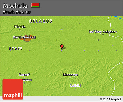 Physical 3D Map of Mochula