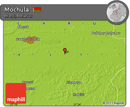 Physical Map of Mochula