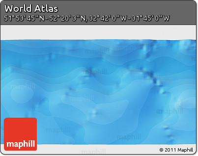 Political 3D Map of the Area around 52° 6' 54" N, 32° 13' 30" W