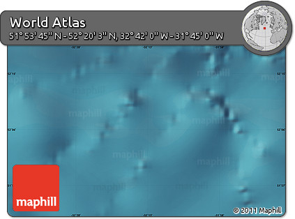 Satellite Map of the Area around 52° 6' 54" N, 32° 13' 30" W