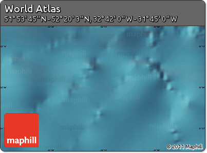 Satellite Map of the Area around 52° 6' 54" N, 32° 13' 30" W