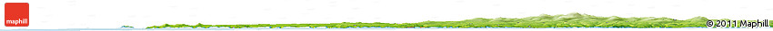 Physical Horizon Map of the Area around 52° 6' 54" N, 5° 1' 30" W