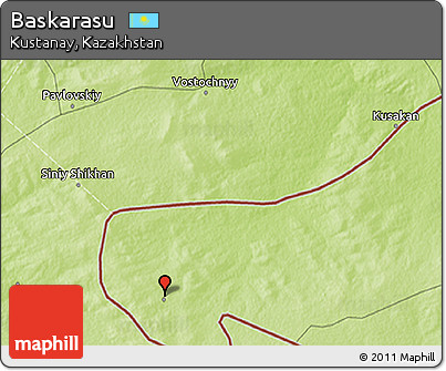 Physical 3D Map of Baskarasu