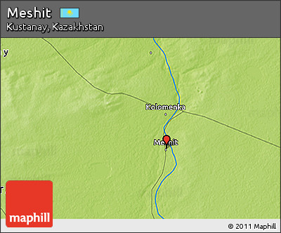 Physical 3D Map of Meshit