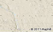 Shaded Relief Map of the area around 52° 6' 54" N, 61° 58' 30" W