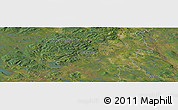 Satellite Panoramic Map of the area around 52° 6' 54" N, 64° 31' 30" W