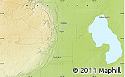 Physical Map of Mafeking