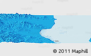Political Panoramic Map of the area around 52° 30' 23" N, 141° 10' 30" E