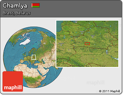 Satellite Location Map of Chamlya