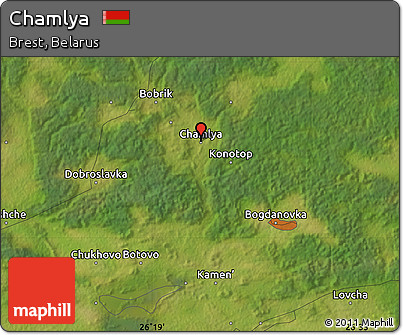 Satellite Map of Chamlya