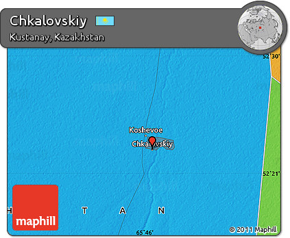 Political Map of Chkalovskiy
