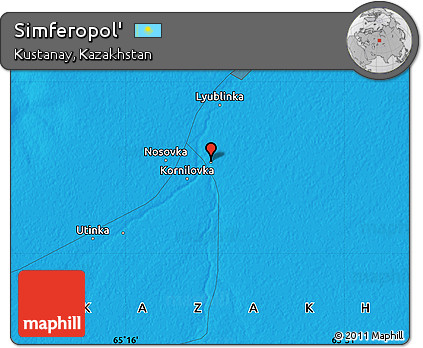 Political Map of Simferopol'