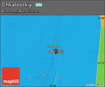 Political Map of Chkalovskiy