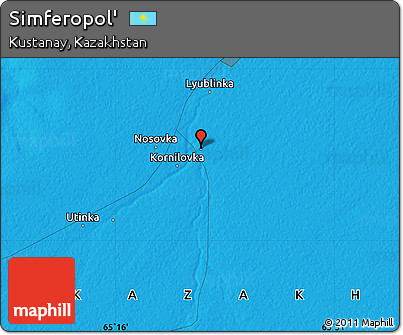 Political Map of Simferopol'