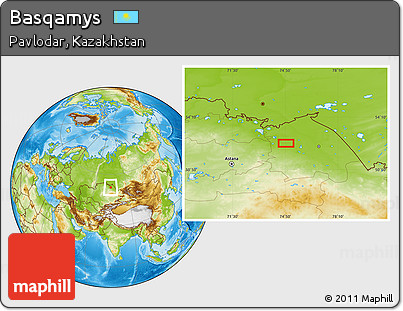 Physical Location Map of Basqamys