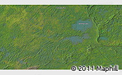 Satellite 3D Map of the area around 52° 30' 23" N, 91° 43' 29" W