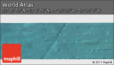 Satellite Panoramic Map of the Area around 52° 53' 45" N, 10° 58' 29" W