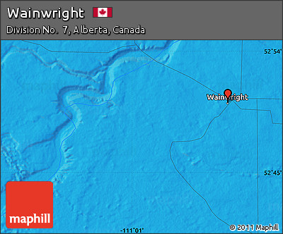 Political Map of Wainwright