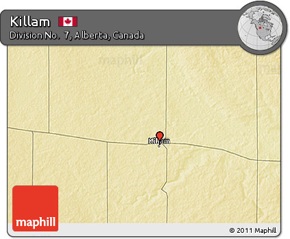 Physical 3D Map of Killam