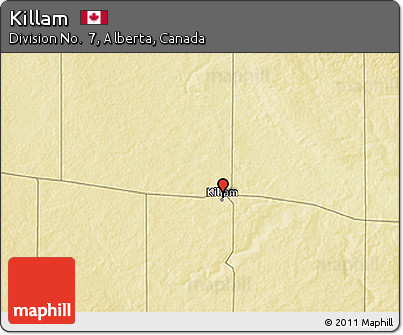 Physical 3D Map of Killam