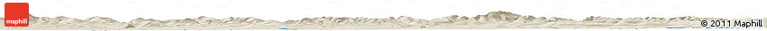 Shaded Relief Horizon Map of the Area around 52° 53' 45" N, 131° 49' 29" E Shaded Relief Horizon Map of the Area around 52° 53' 45" N, 131° 49' 29" E