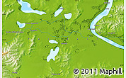 Physical Map of the area around 52° 53' 45" N, 139° 28' 29" E