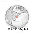 Outline Map of the Area around 52° 53' 45" N, 150° 31' 30" E, rectangular outline