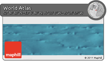 Satellite Panoramic Map of the Area around 52° 53' 45" N, 16° 4' 29" W