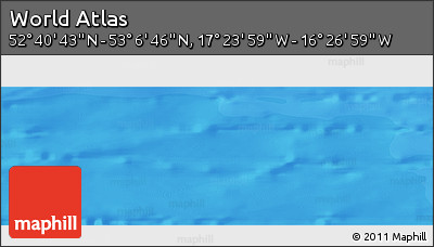 Political Panoramic Map of the Area around 52° 53' 45" N, 16° 55' 29" W