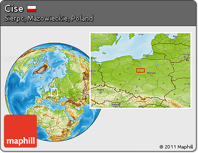 Physical Location Map of Cise
