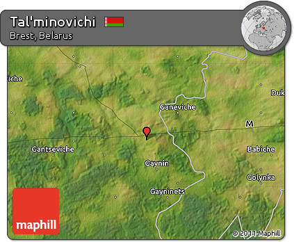 Satellite Map of Tal'minovichi