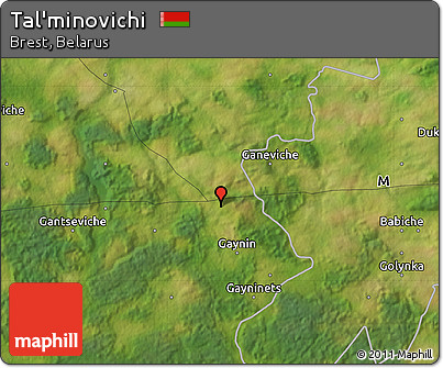 Satellite Map of Tal'minovichi