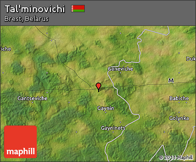 Satellite Map of Tal'minovichi