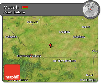 Satellite Map of Mozoli