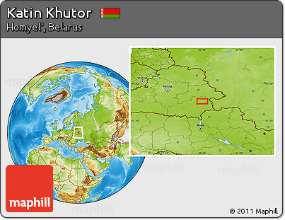 Physical Location Map of Katin Khutor