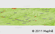 Physical Panoramic Map of the area around 52° 53' 45" N, 46° 49' 30" E