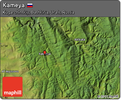 Satellite Map of Kameya