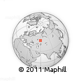 Outline Map of the Area around 52° 53' 45" N, 59° 34' 30" E, rectangular outline