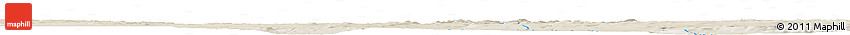 Shaded Relief Horizon Map of the Area around 52° 53' 45" N, 60° 16' 29" W Shaded Relief Horizon Map of the Area around 52° 53' 45" N, 60° 16' 29" W
