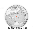 Outline Map of the Area around 52° 53' 45" N, 62° 7' 30" E, rectangular outline