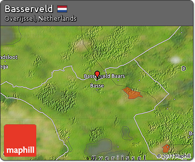 Satellite Map of Basserveld